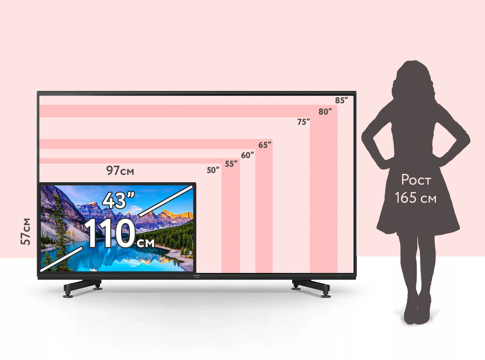 Плазменная панель 110 см (43")